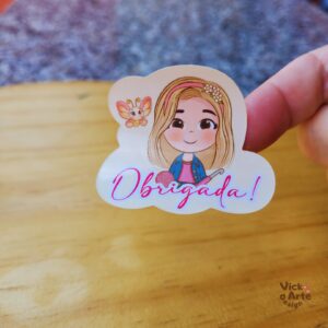 Adesivo recorte personalizado