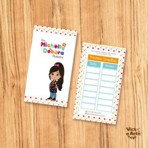 Cartão agendamento de horário