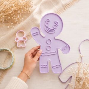 Cortador e Marcador Gingerbread para Argila
